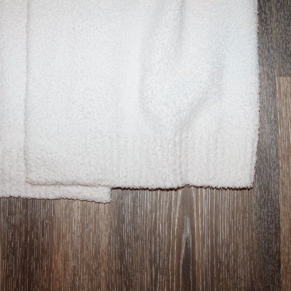 NWT UGG WOMEN'S LENNY LONG SWEATER PLUSH BATH ROBE CREAM - Picture 7 of 8